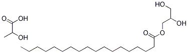 GLYCERYL STEARATE LACTATE Struktur
