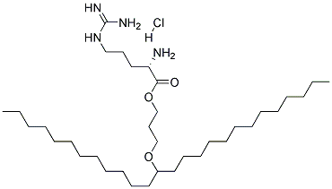 HYDROXYPROPYL ARGININE LAURYL/MYRISTYL ETHER HCL Struktur