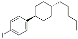 4-trans(4-n-amyl cyclohexyl)iodobenzene Struktur