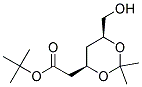 (4R-Cis)-6-Hydroxymethyl -2,2-Dimethyl-1,3-Dioxane-4- Acetic Acid,1,1-Dimethyethyl Ester Structure