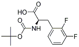 Boc-2,3-Difluoro-D-Phenylalanine Struktur