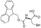 Fmoc-D-cysteine Struktur