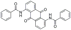 N-(5-benzamido-9,10-dioxo-9,10-dihydroanthracen-1-yl)benzamide Struktur