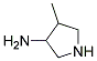3-Amino-4-methyl pyrrolidine Struktur