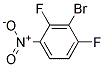 3-Bromo-2,4-Difluoronitrobenzene Struktur