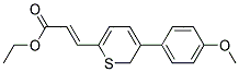 3-5-(4-Methoxyphenyl)thiophen-2-ylacrylicacidethylester Struktur