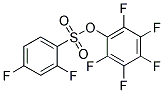 PENTAFLUOROPHENYL 2,4-DIFLUORO-BENZENESULFONATE 98% Struktur