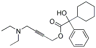 OXYBUTYNIN IMPURITY A4-(DIETHYLAMINO)BUT-2-YNYL(RS)-2-(CYCLOHEX-3-ENYL)-2-CYCLOHEXYL-2-HYDROXYACETATE EPO(CRM STANDARD) Struktur