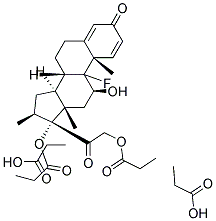 BETAMETHASONE DIPROPIONATE MM(CRM STANDARD) Struktur