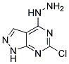 (6-CHLORO-1H-PYRAZOLO[3,4-D]PYRIMIDIN-4-YL)-HYDRAZINE Struktur