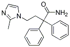 4-(2-METHYL-IMIDAZOL-1-YL)-2,2-DIPHENYL-BUTYRAMIDE Struktur