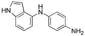 N1-(1H-INDOL-4-YL)BENZENE-1,4-DIAMINE Struktur