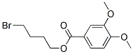 3,4-DIMETHOXYBENZOIC ACID 4-BROMOBUTRYL ESTER Struktur