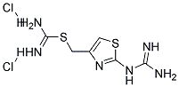 S-(2-Guanidino-Thiazol-4-YL-Methyl)ISO-Thiourea Dihydrochloride Struktur