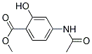 4-Acetylaminosalicylic Acid Methyl Ester Struktur