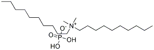 Didecyl dimethyl ammonium phosphate Struktur