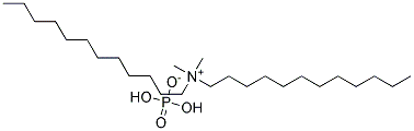 Didodecyl dimethyl ammonium hydrogen phosphate Struktur