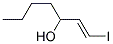 (E)-1-Iodohept-1-En-3-Ol Struktur