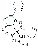 3.Dibenzoyl-L-TartaricAcid,Monohydrate Struktur