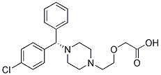 S-Cetirizine Struktur