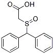 (+_)DiphenylMethaneSulfinylAceticAcid Struktur