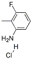 3-Fluoro-2-MethylAnilineHcl Struktur