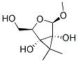 Methyl-2,3-Isopropylidene-B-D-Ribofuranose Struktur