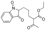 Ethyl-2-Acetyl-5-(1,3-Dioxo-2,3-Dihydro-1H-2-Indolyl) Pentanoate Struktur