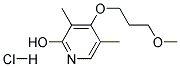 4-(3-Methoxy Propoxy)-3-Methyl-2-Hydroxy Methyl Pyridine Hydrochloride Struktur