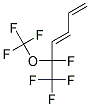 5,6,6,6-Tetrafluoro-5-trifluoromethixy-1,3-hexadiene Struktur