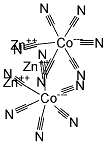 ZINC HEXACYANOCOBALTATE Struktur