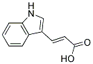 TRANS-3-(3-INDOLYL)-PROPENOIC ACID Struktur