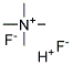 TETRAMETHYL-AMMONIUM HYDROGEN-DIFLUORIDE Struktur