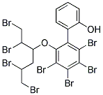 TETRA BROMO BISPHENOL A (2,3-DIBROMOPROPYL)ETHER Struktur