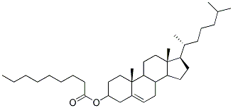 NONANOIC ACID CHOLESTERYL ESTER Struktur