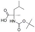 N-BOC-A-METHYL-D-LEUCINE Struktur