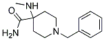 N-BENZYL-4-CARBAMYL-4-N-METHYLAMINOPIPERIDINE Struktur