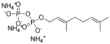 GERANYL DIPHOSPHATE, TRISAMMONIUM SALT Struktur