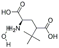 D-GLUTAMIC ACID G-TERT.-BUTYLESTER H2O Struktur