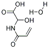 ACRYLAMIDOGLYCOLIC ACID MONOHYDRATE Struktur