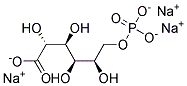 6-PHOSPHO-D-GLUCONIC ACID TRISODIUM SALT Struktur