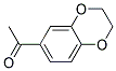 6-ACETYL-1,4-BENZODIOXAN Struktur