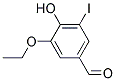 5-IODOETHYLVANILLIN Struktur