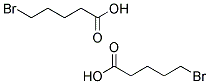 5-BROMOVALERIC ACID, (5-BROMOPENTANOIC ACID) Struktur