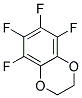 5,6,7,8-TETRAFLUOROBENZO-1,4-DIOXAN Struktur