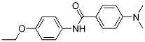 5-(4-DIMETHYLAMINO-BENZOYLAMINO)-2-ETHOXY-BENZENE Struktur