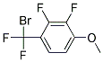 4-METHOXYTETRAFLUOROBENZYL BROMID Struktur