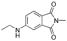 4-ETHYLAMINO-N-METHYLPHTHALIMIDE Struktur