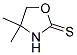 4,4-DIMETHYL-2-OXAZOLIDINETHIONE Struktur