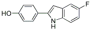 4-(5-FLUORO-1H-INDOL-2-YL)PHENOL Struktur